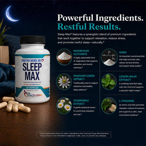 Sleep Max | Sleep Supplements