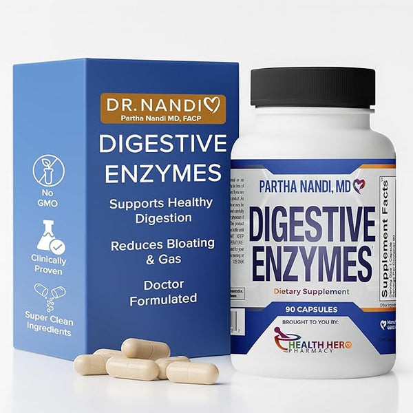 Digestive Enzymes Supplement | Bloating & Gas Relief After Meals