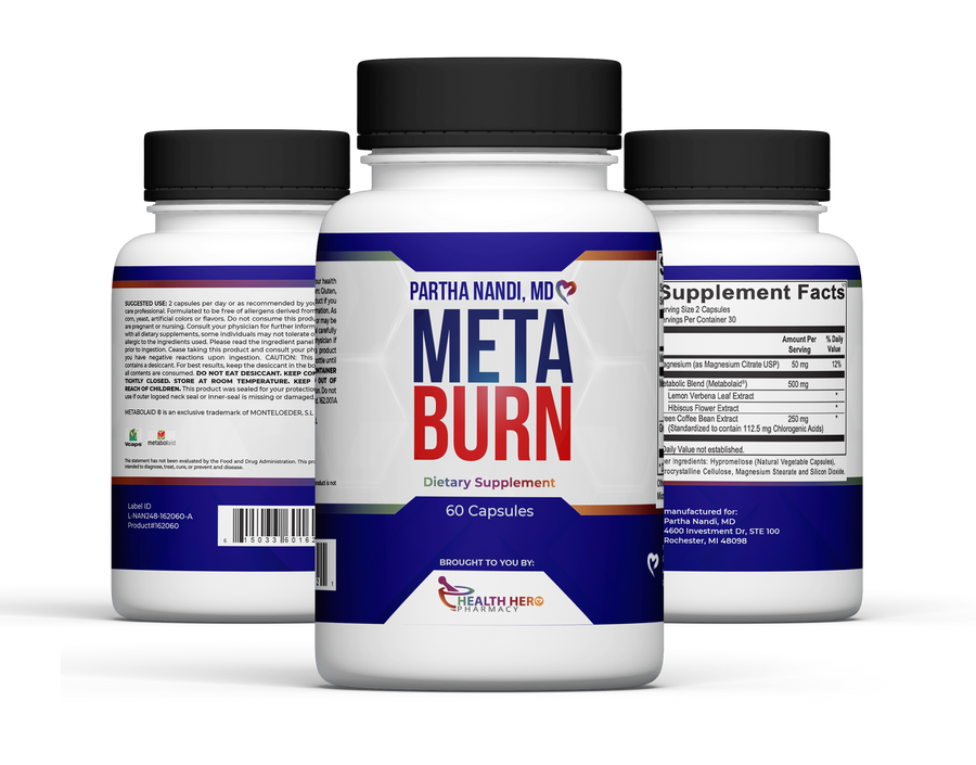 Metaburn Supplement Bottle