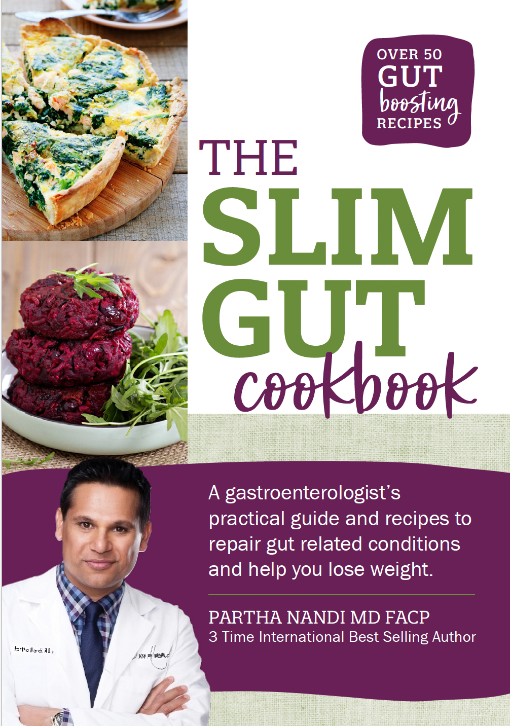 Dr. Nandi's Ultimate Fat Burning Guide & Dr. Nandi's Slim Gut Cookbook