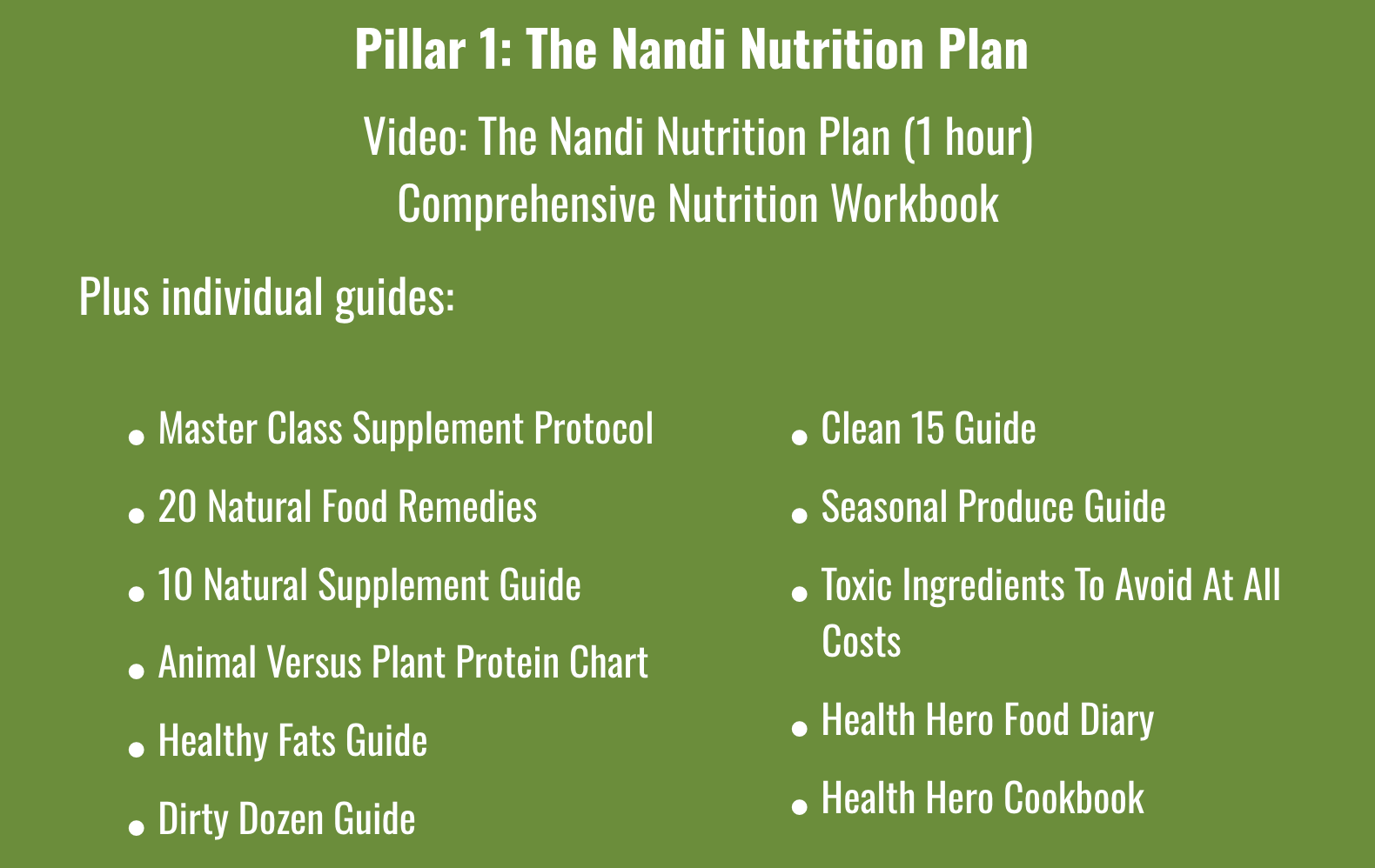 THE HEALTH HERO MASTERCLASS