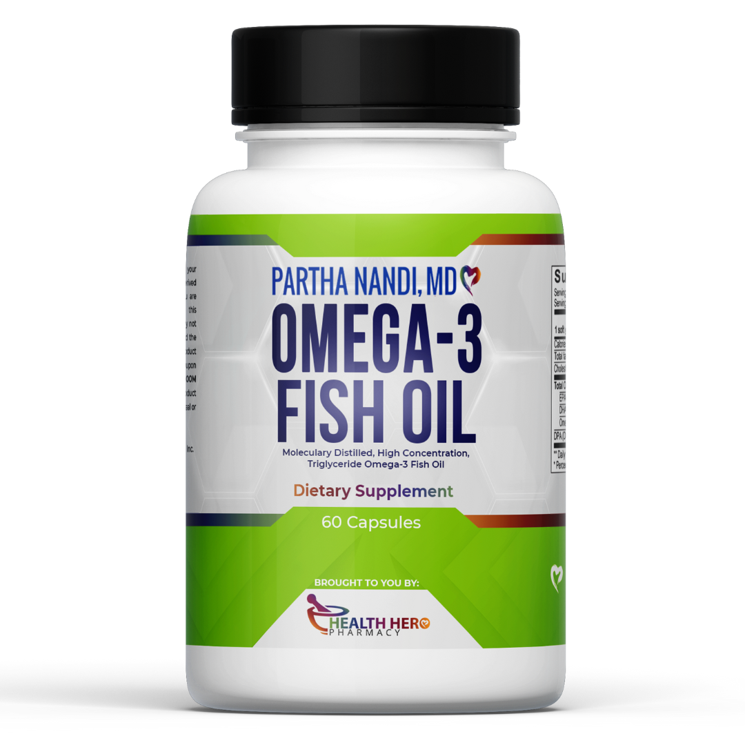 Omega-3 Supplement Bottle